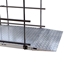 Universal 90-Degree Turn ADA Wheelchair Ramp with Landing for 24" High Stages - R2490W