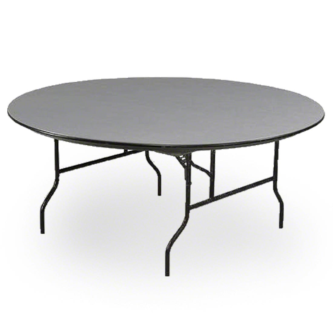 72 round folding table