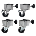 ProFlex Casters for Mobile Stage/Drum Riser (4-Pack)