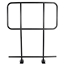 Staging 101 Back Guard Rails for 3-Tier Wedge Seated Risers (2-pack) - SGRW24D