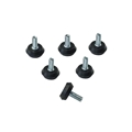 Staging 101 Screw-in Rubber Feet for Stage Legs (6-pack)