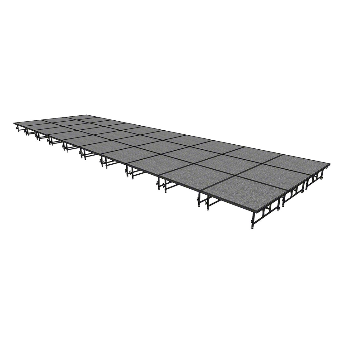 Midwest Folding 12'x40' TransFold Portable Stage Kit, 16