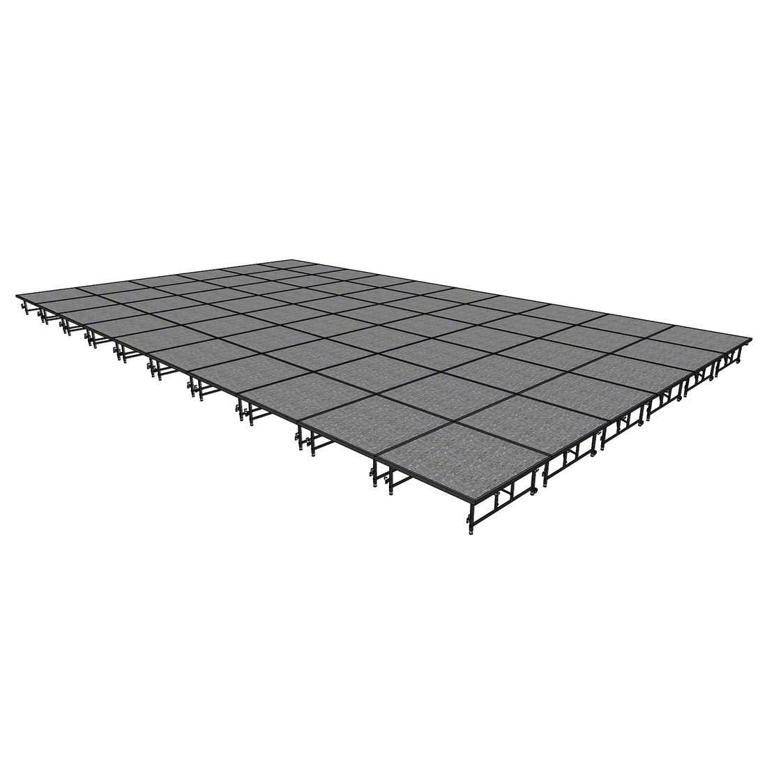 Midwest Folding 24'x40' TransFold Portable Stage Kit, 16