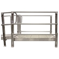 Modular XP Aluminum Platform with Hand Rails, 48"x60"