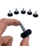 Staging 101 Screw-in Rubber Feet for Stage Legs (6-pack) - SRFEET6