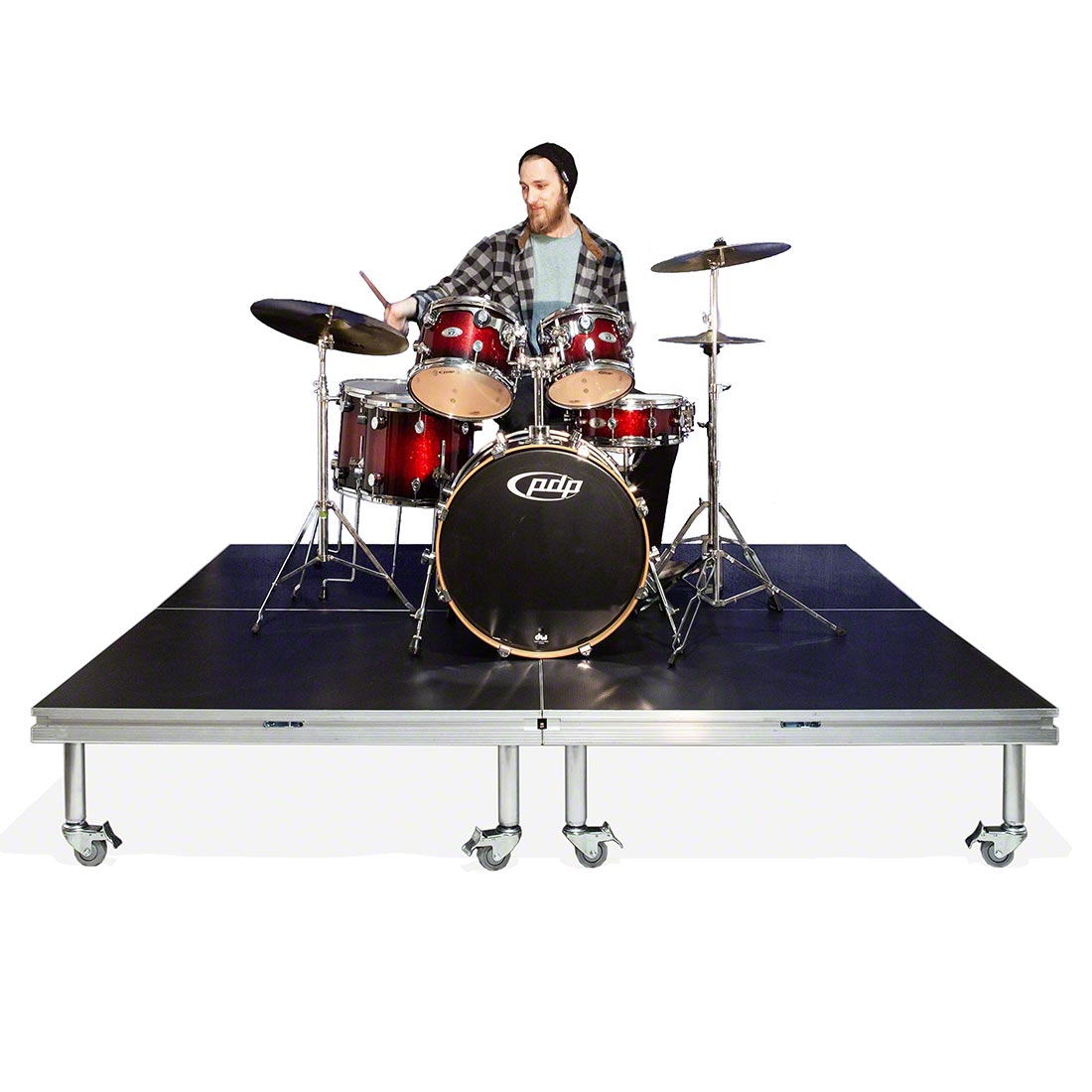 QuickLock Staging 8x8 Drum Riser зQuickLock Staging 8x8 Drum Riser з  