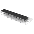 All-Terrain 4'x24' Outdoor Stage System, 24"-48" High, Industrial Finish