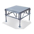 All-Terrain 4'x4' Outdoor Stage System, 24"-48" High, Weatherproof Aluminum