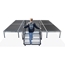 Biljax AS2100 16'x16' Portable Stage &amp; Storage Cart Package (4'x8' Decks) - BJX-0105-100-02