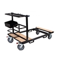 Biljax AS2100 Stage Storage Cart (for 4' or 8' Decks)