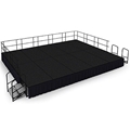 National Public Seating 16'x20' Portable Stage Kit - 24" High, Carpet