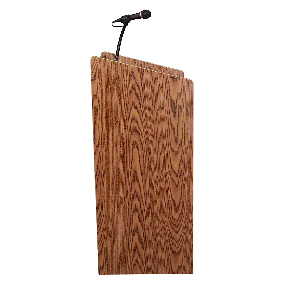 Oklahoma Sound® 6010 Aristocrat Sound Lectern, Oak | StageDrop