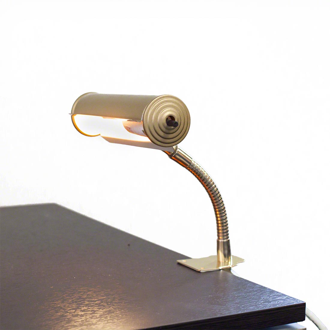 brass podium light