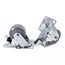 Staging 101 Replacement Swivel Casters with Brakes for STROLLEY Storage Trolley (2-pack) - SCASTB